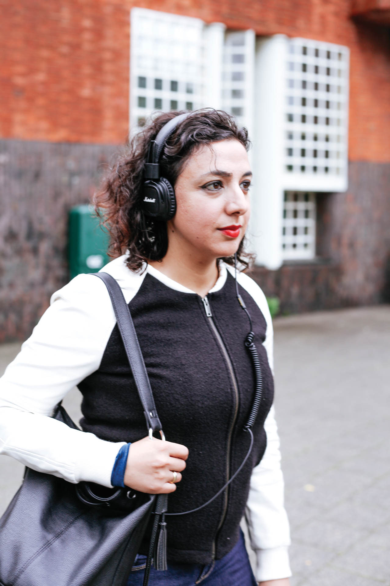 Lebanese-American filmmaker Susan Youssef on a walk in Amsterdam